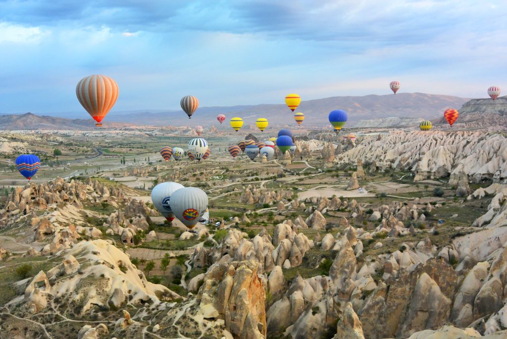 turkey hot air baloon tour from dubai white sky travel