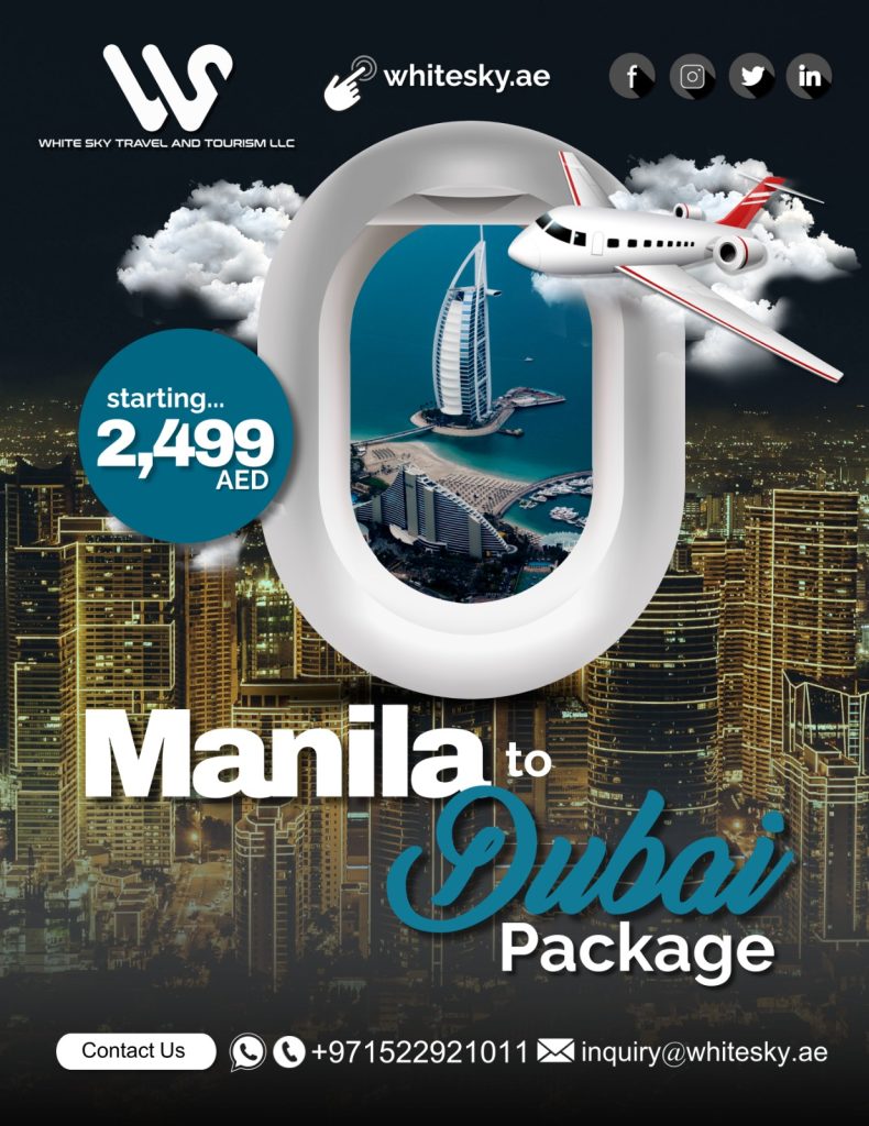 manila to dubai affordable tour package from dubai