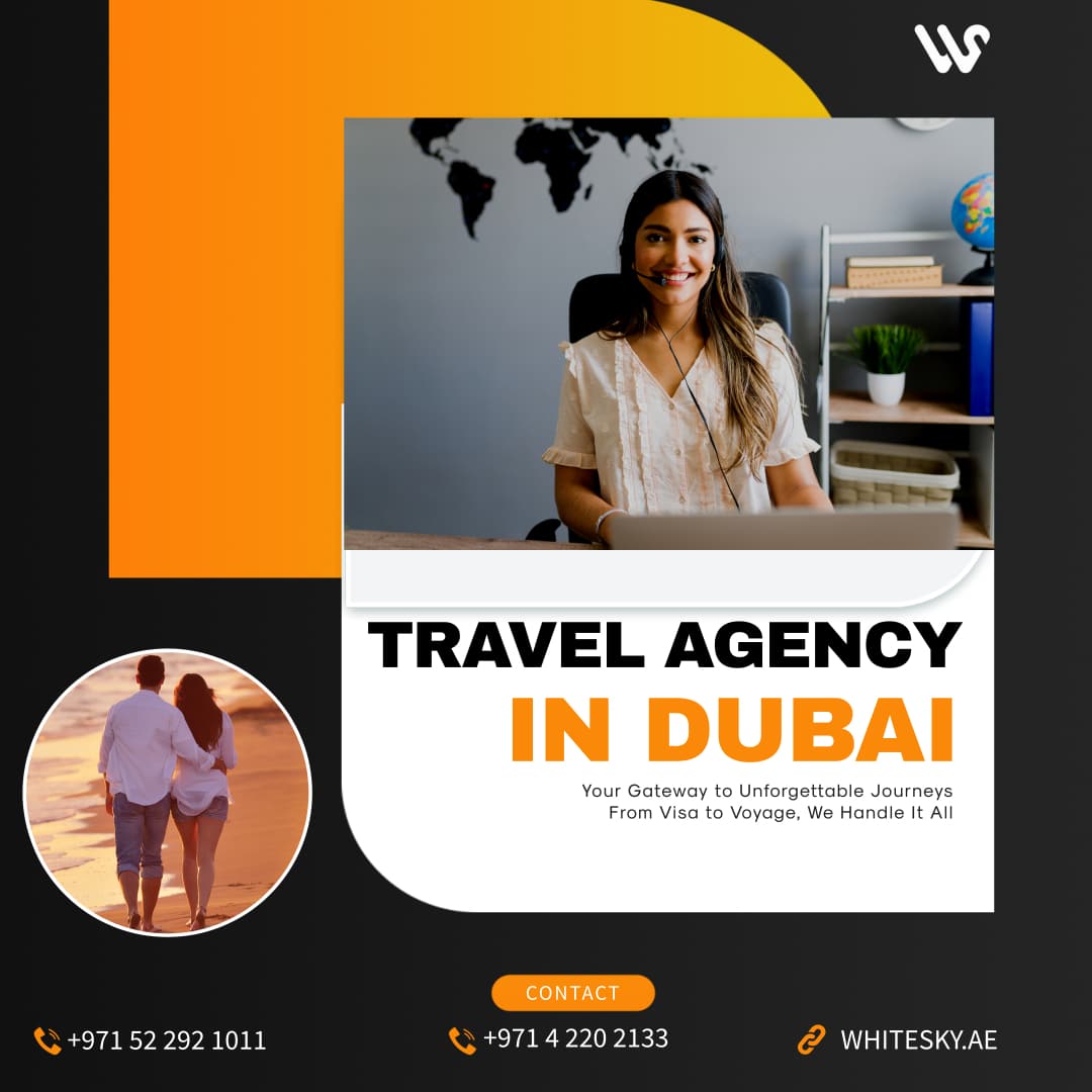 white sky travel agency in Dubai