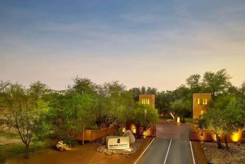 the ritz carlton al wadi desert