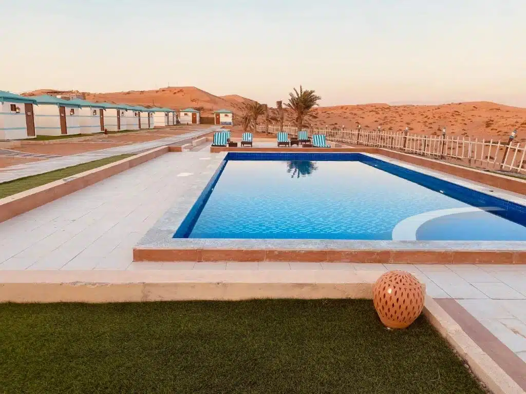 Bedouin Oasis Camp swimming pool