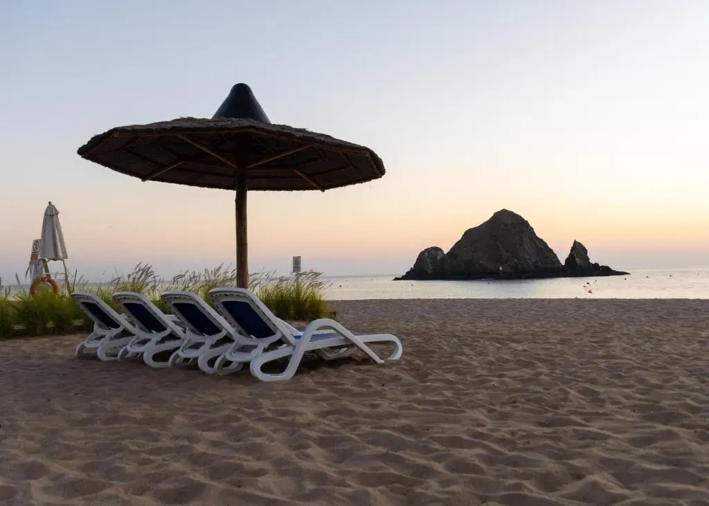 Sandy beach hotel and resorts