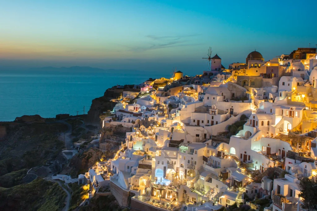 Santorini honeymoon packages from dubai tabby and tamara