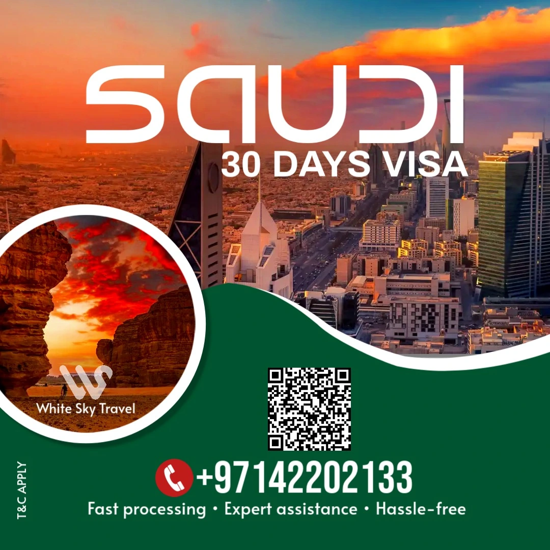 saudi visa 30 days for UAE residents from Dubai