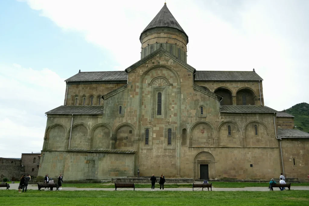 Svetitskhoveli Cathedral in georgia tour from dubai