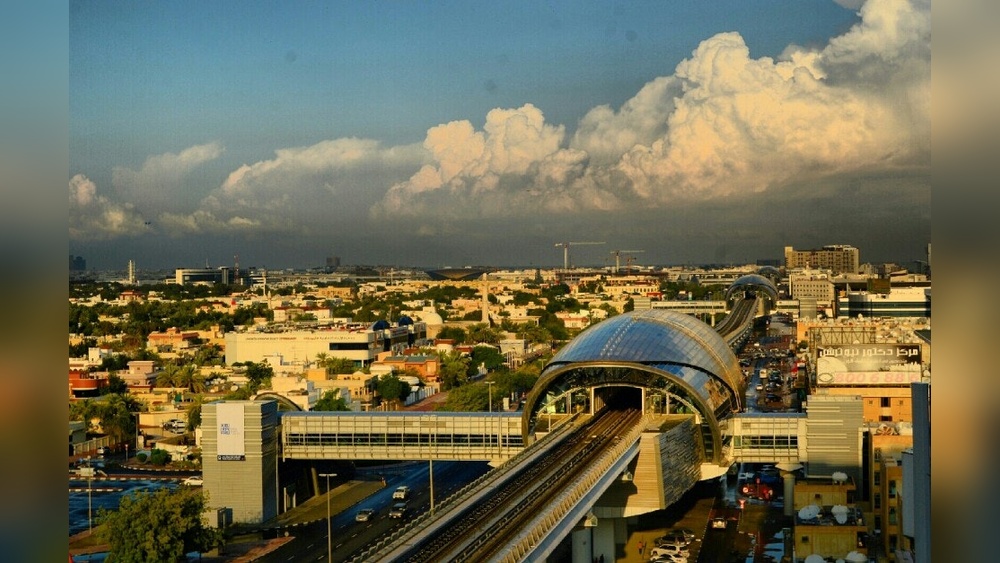 dubai airport freezone metro station 1