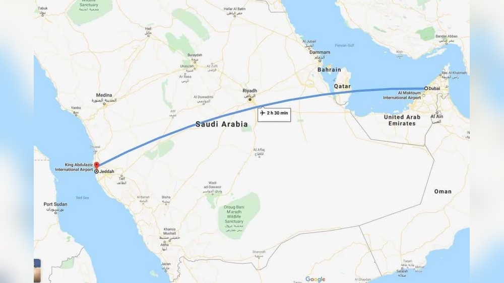 fly from dubai to jeddah