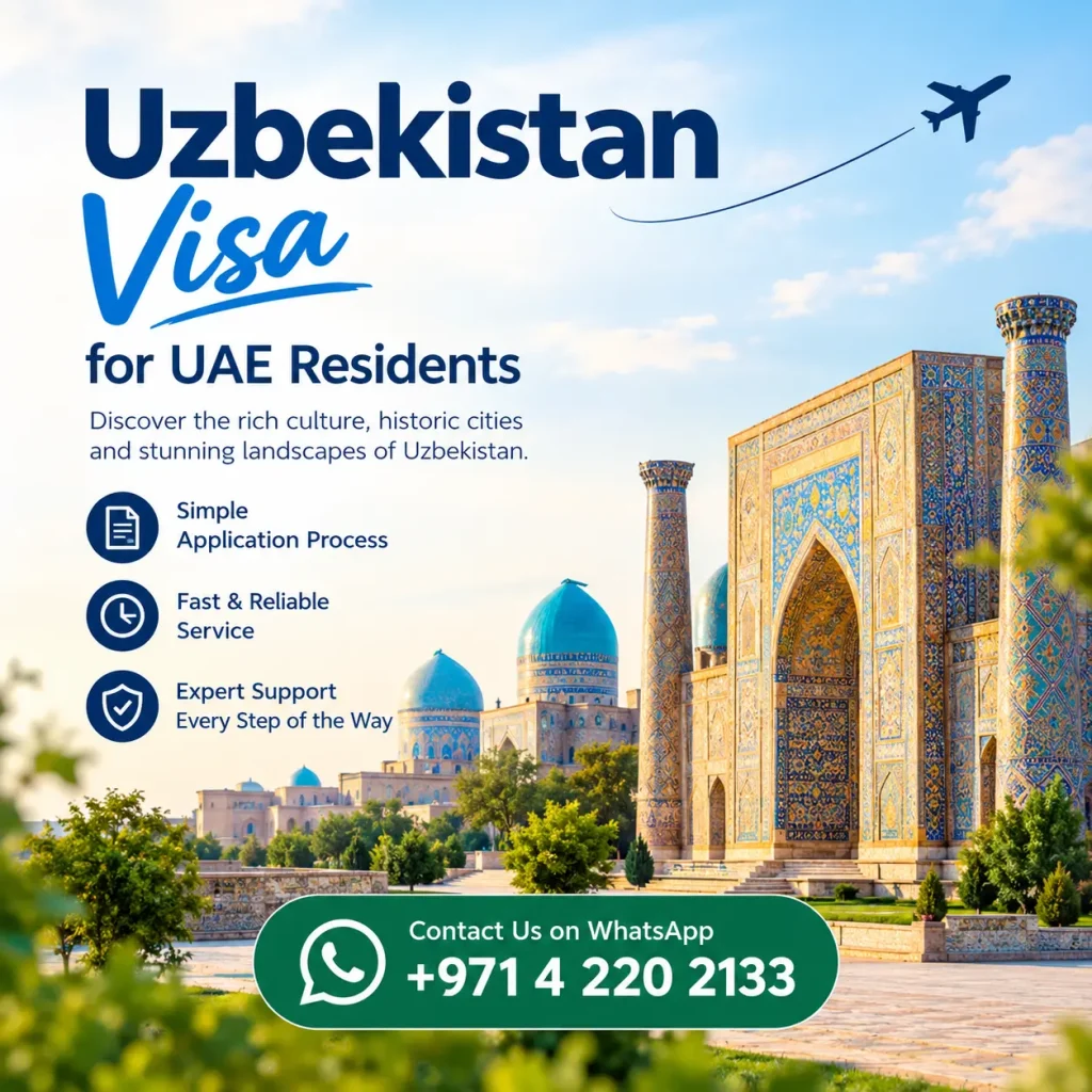 Uzbekistan Visa for UAE Residents